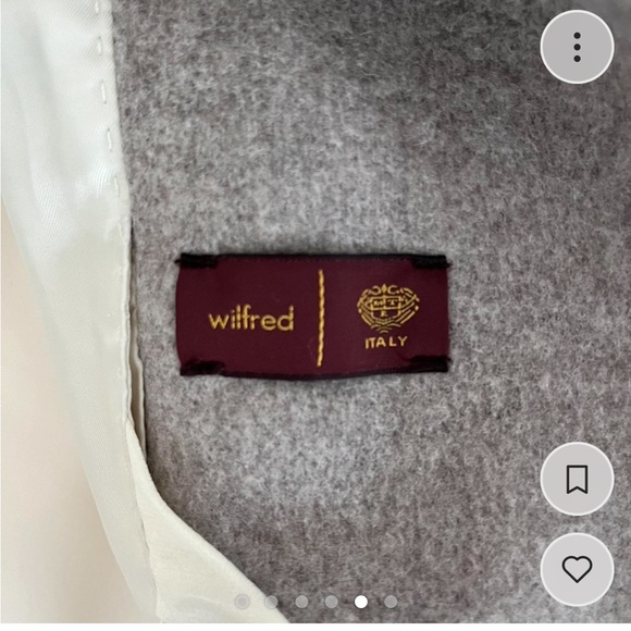 Aritzia wool coat with hood - size XXS - Picture 3 of 6